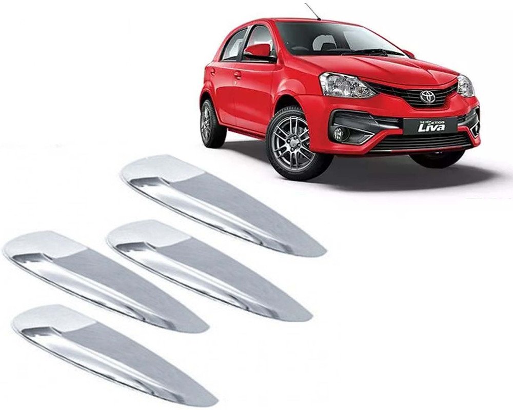 Etios LivA Car Handle Latch Cover Scratch Guard | Set of 4 Pieces