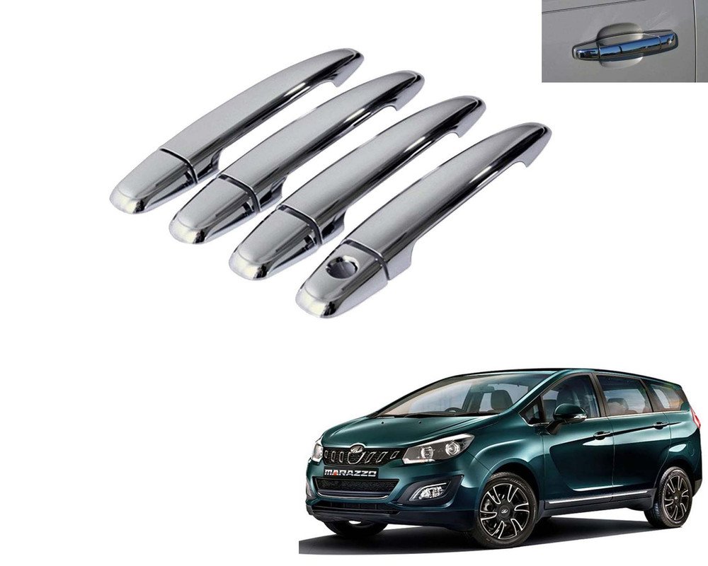 Mahindra Marazzo Car Handle Latch Cover Scratch Guard | Set of 4 Pieces
