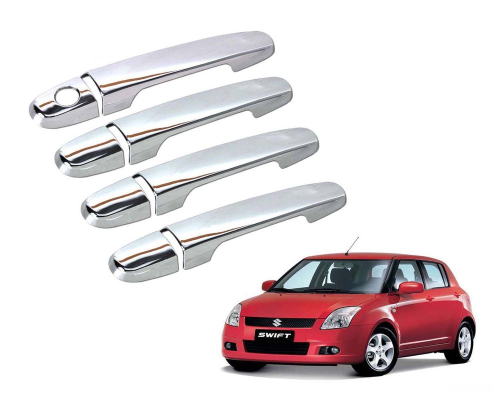 Maruti Swift Old Type 1 2005-2010 Car Handle Latch Cover Scratch Guard | Set of 4 Pieces