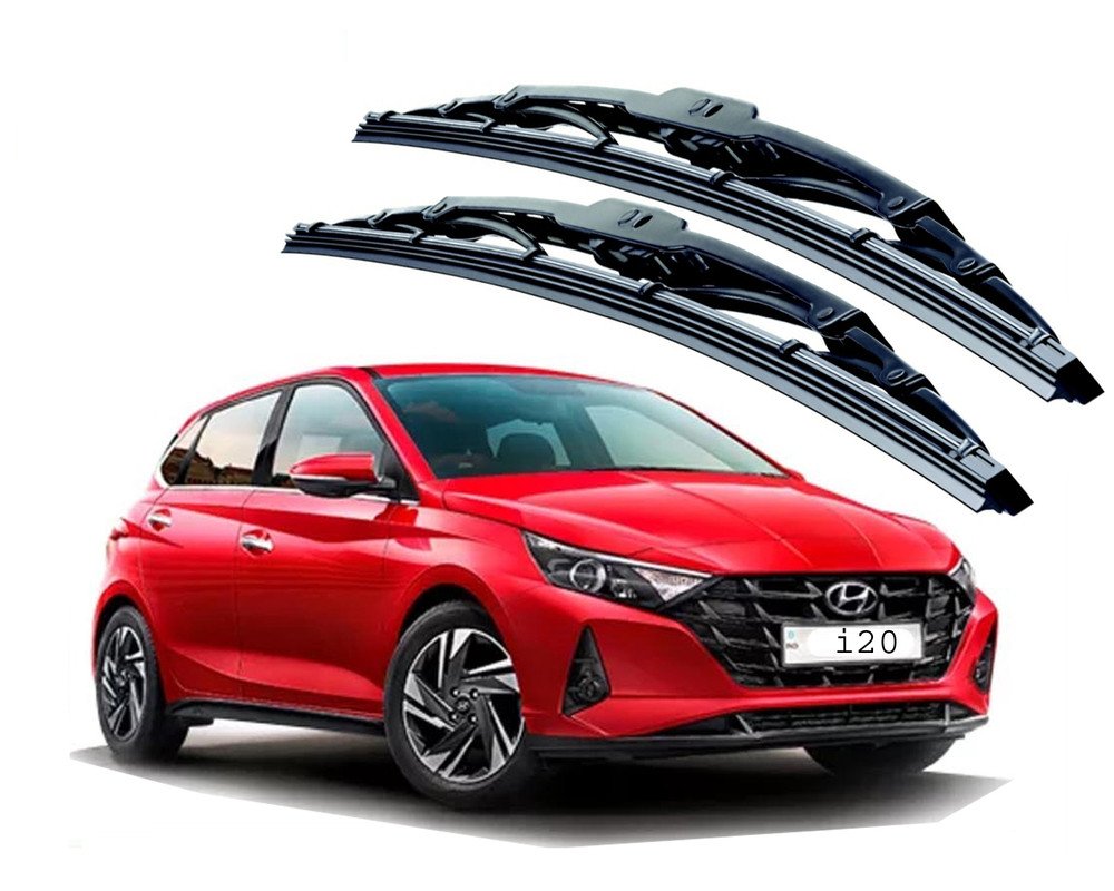 Hyundai I20 and I20 Elite Car Windshield Wiper Blades Size 24 16 Set of 2 Pieces