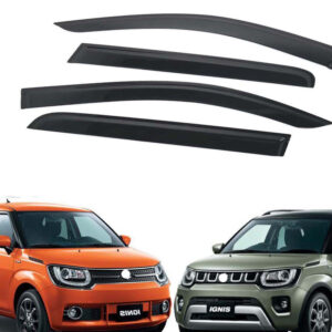 Ignis Door Visor Premium Sun Rain Visor Wind Deflector for Ignis Set of 4 Pieces