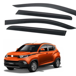 Kuv 100 Door Visor Premium Sun Rain Visor Wind Deflector for Kuv 100 Set of 4 Pieces