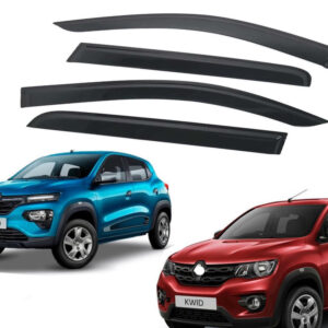Kwid Door Visor Premium Sun Rain Visor Wind Deflector for Kwid Set of 4 Pieces