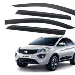 Nexon All Models Door Visor Premium Sun Rain Visor Wind Deflector for Nexon All Models Set of 4 Pieces