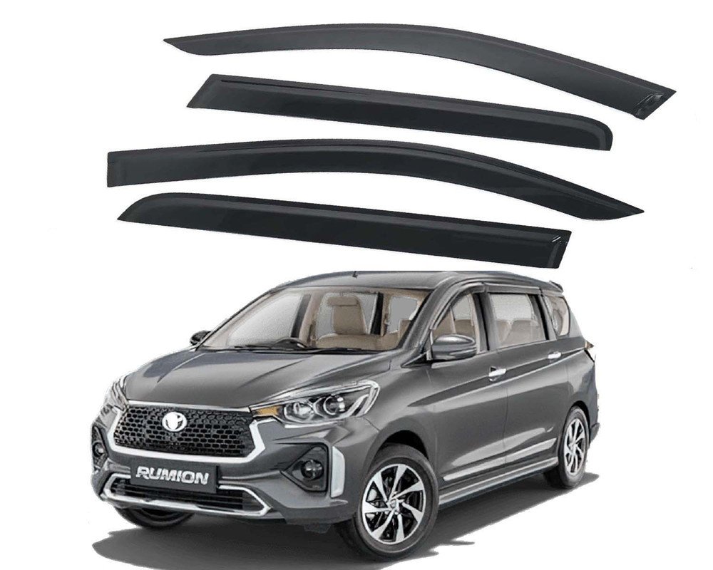 Rumion Door Visor Premium Sun Rain Visor Wind Deflector for Rumion Set of 4 Pieces