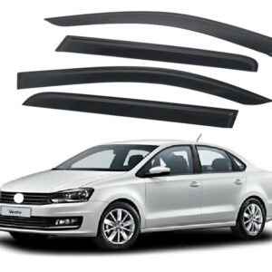 Vento Door Visor Premium Sun Rain Visor Wind Deflector for Vento Set of 4 Pieces