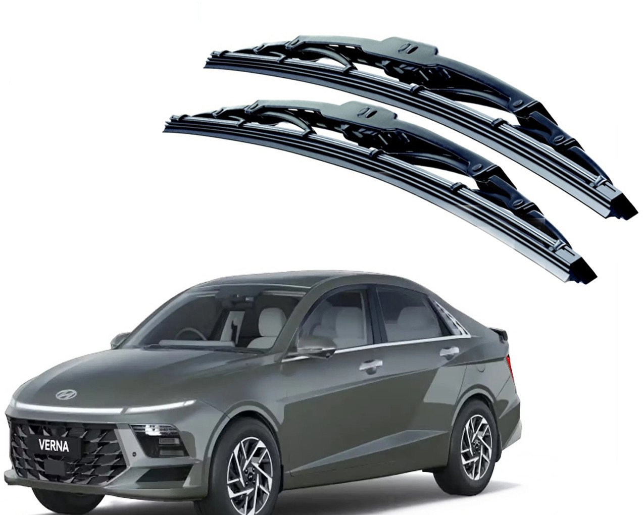 Verna New Car Windshield Wiper Blades Size 24 16 Set of 2 Pieces