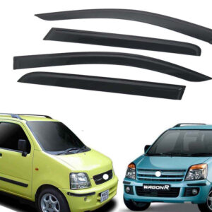 WagonR Old Door Visor Premium Sun Rain Visor Wind Deflector for WagonR Old Set of 4 Pieces