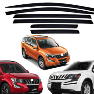 Xuv 500 Door Visor Premium Sun Rain Visor Wind Deflector for Xuv 500 Set of 6 Pieces